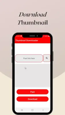 Thumbnail Downloader android App screenshot 0